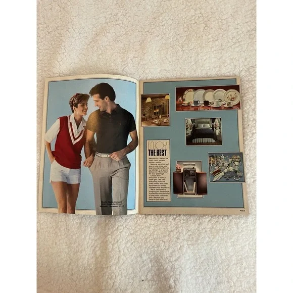 Vintage Quality Stamps Gift Catalog 1985  Illustrated - Picture 2 of 3